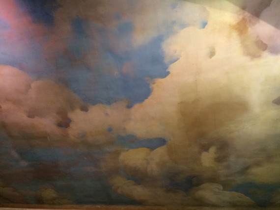 målade moln